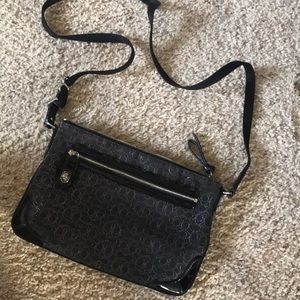 Black small coach satchel